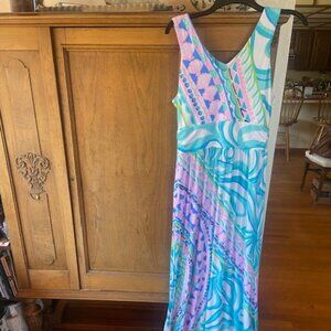 Lily Pulitzer Marco Maxi Dress Coco Island Medium